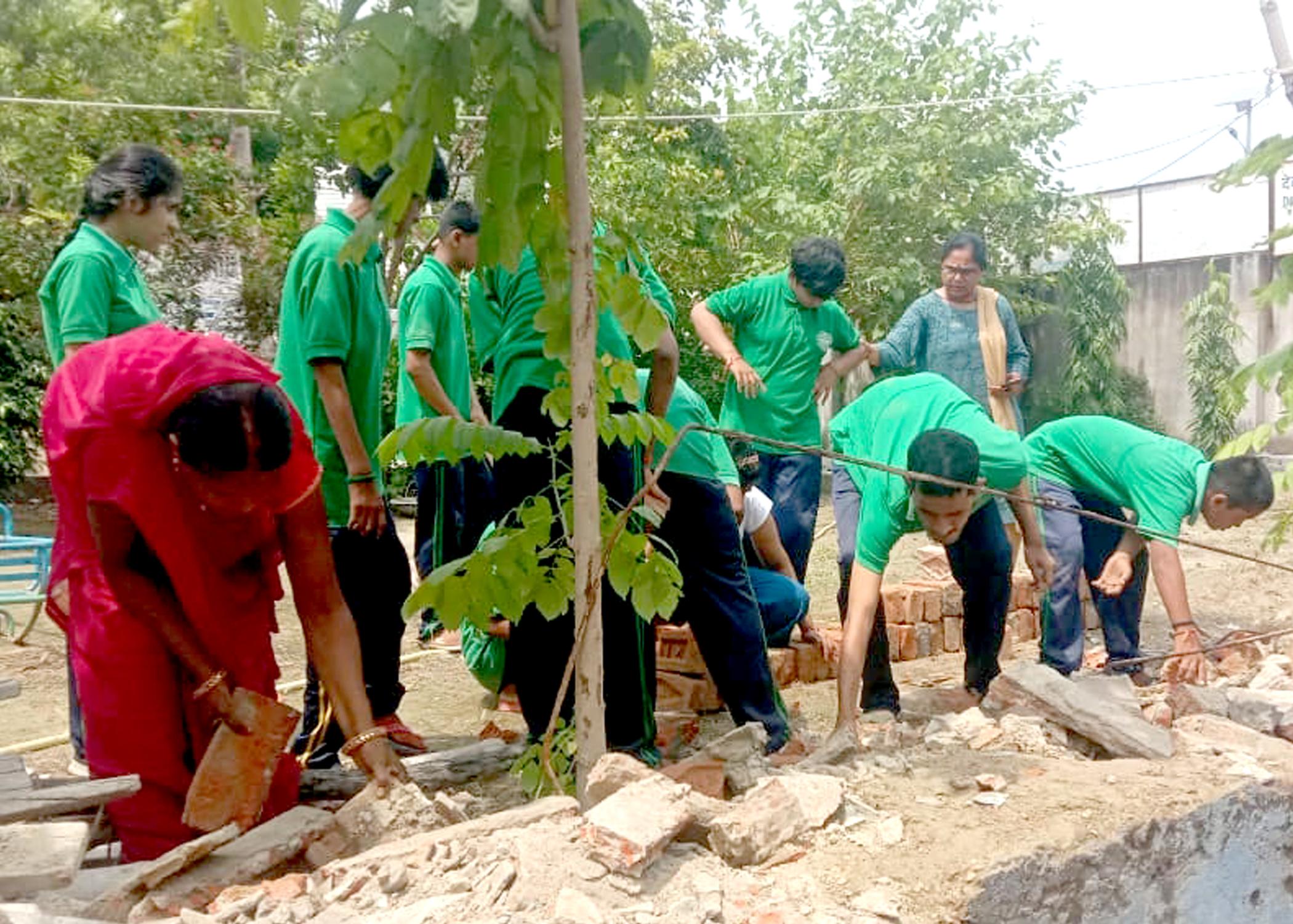 Shram Dan By Deva Gram Staff and Children